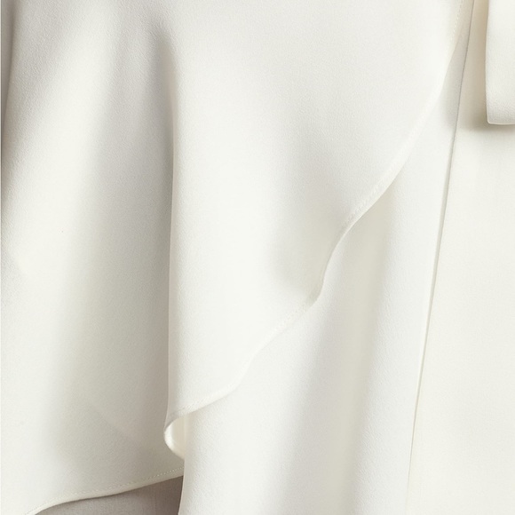 Lulus Ruffled Backless Wrap Skort Romper - Picture 3 of 5